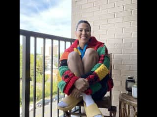 I crocheted/knitted this sweater myself!