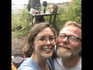 Camping on Haida Gwaii.
