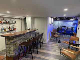 Basement bar
