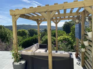 Beautiful spot to relax and enjoy our fabulous view