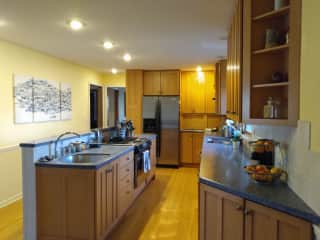 Kitchen (obviously); small dining table and entry to the screened in porch are in this room (not pictured)