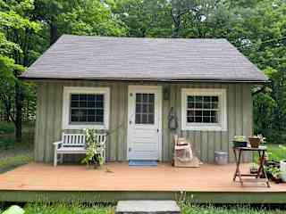 Front of cabin