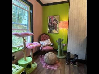 Makeup room