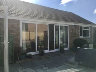 Patio from sitting area