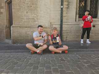Just silly photo in Brussel