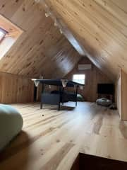 Attic recreation space