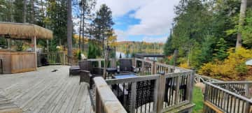 Deck at the cottage