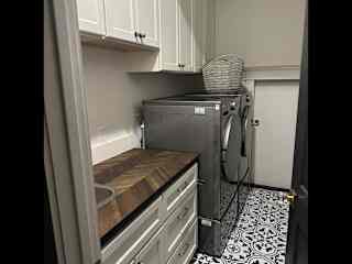 Laundry room upstairs