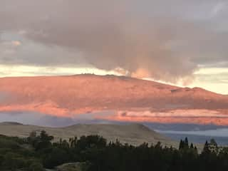 Mauna Kea view from our lanai