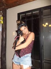 Bora, my cousin´s dog.