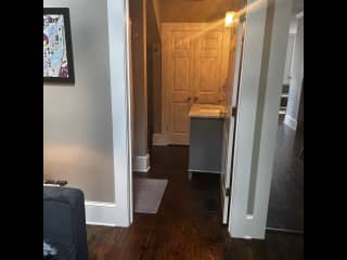 Third bathroom downstairs off the office