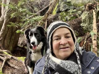 My friend Alice from Half Moon Bay