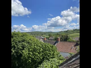 Views from bedroom window