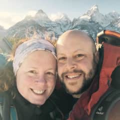 Snowshoeing is more fun with the sun!