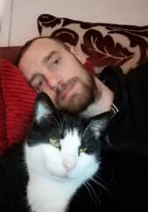 Dave & Barney (previously fostered then owned cat)