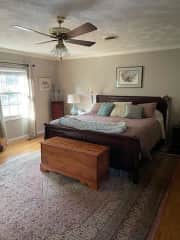 Primary  bedroom where you can sleep.