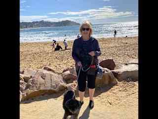 Me & Rex at Avoca
