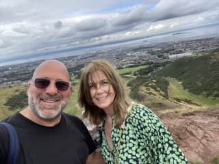 Edinburgh - Arthur’s Seat walk on Debbie’s birthday - August 2023