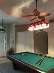 Full sized pool table