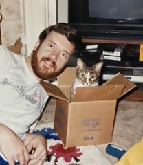 Buster in a box!