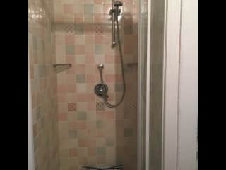 Downstairs shower