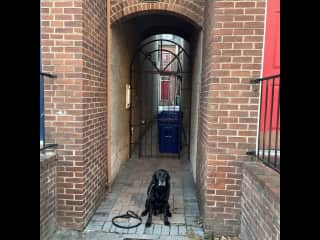 Entrance to our courtyard