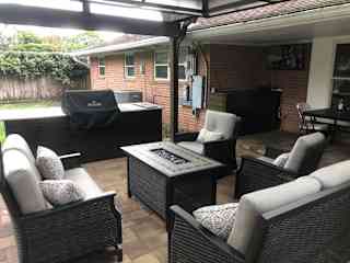 Back patio