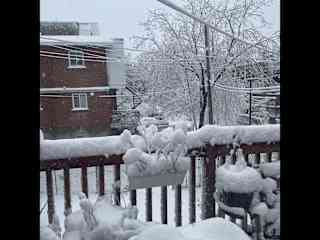 Small balcony