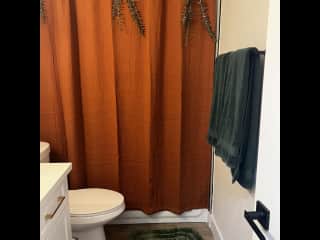 Guest bathroom view 1