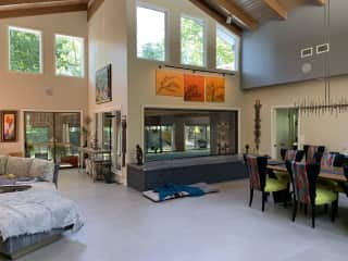 Living Room looking toward pool