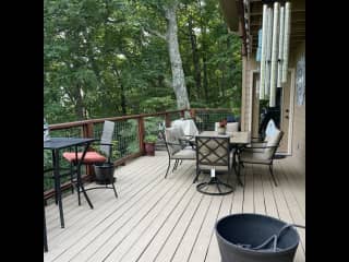 Other side of main floor deck.