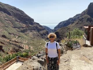 Trekking in Gran Canaria where I live. This is the most beautiful walk in my opinion.