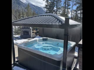 Hot tub for relaxing