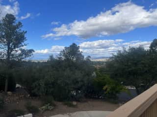 View from front deck