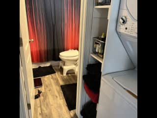 Bathroom and Laundry Area