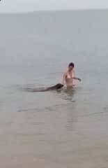Going swimming