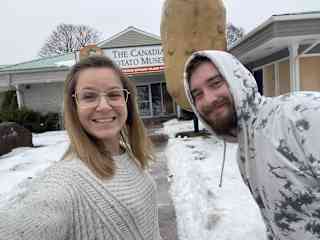 The Potato Musem was closed for the season but it did not stop us from driving by! It is a must after all if you are on PEI!