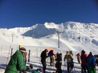 Skiing in Alaska