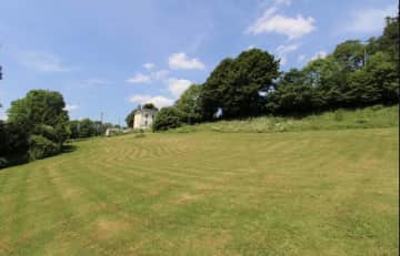 View of Gelli Lon from East side of the property