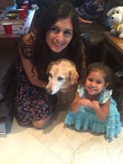 Skye, my senior dog I adopted as a puppy in college.  RIP, my sweet little pup