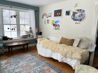 Sunroom, just outside the guest bedroom