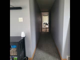 master bedroom hallway to the rest of the house