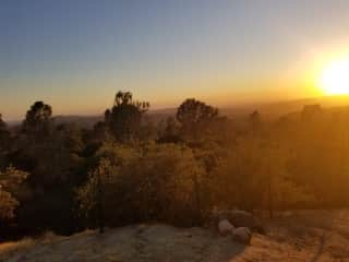 Backyard Sunset