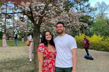 my boyfriend rish and i!