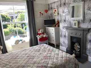 One of three bedrooms