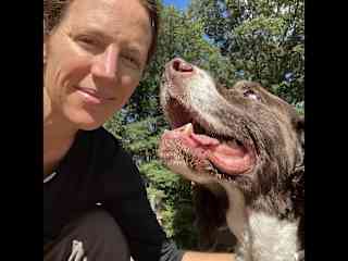 A NC lovely house sit.  What a sweetie.