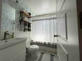 Upstairs bathroom