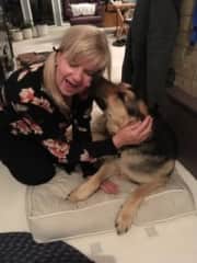 Jane's friend's pup - gotta love her!