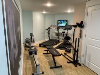 One side of Workout Room.