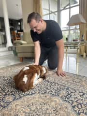 Carpet cuddle and play time